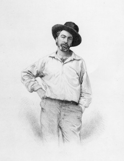 Walt Whitman, frontispiece to 
